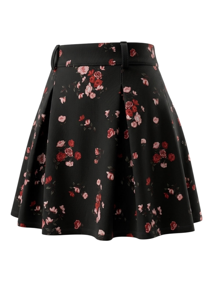 Falda Short Tach Floral