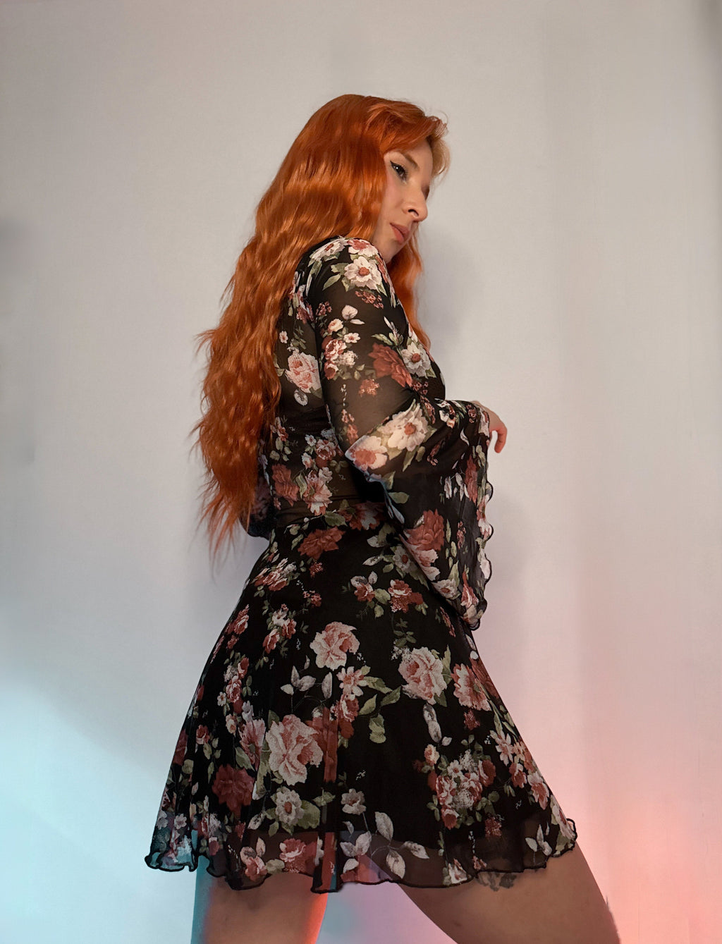 Skater Dress Witch Rose