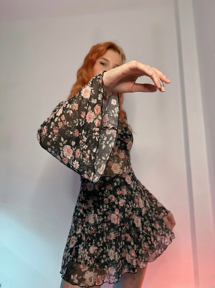 Skater Dress Witch Rose