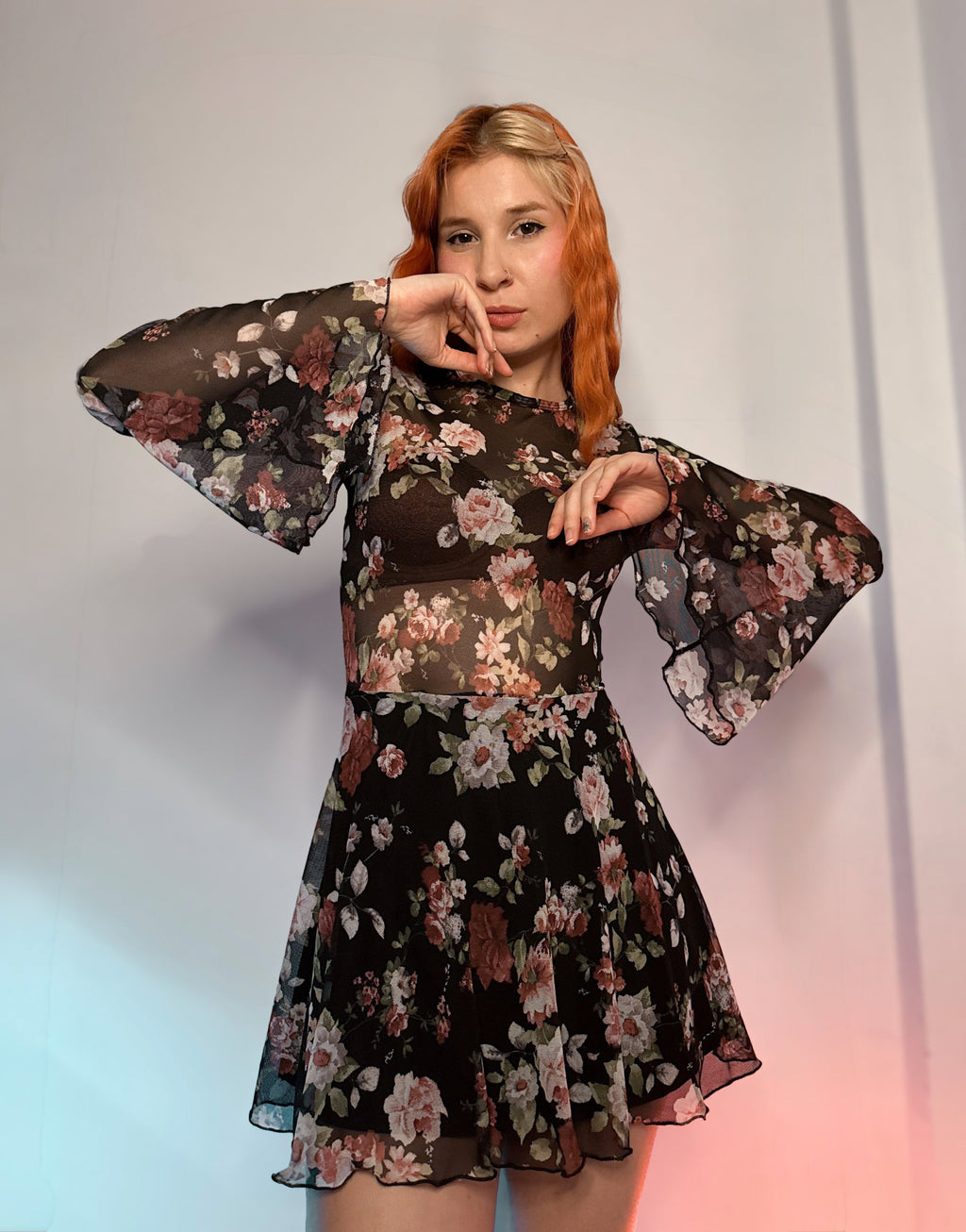 Skater Dress Witch Rose