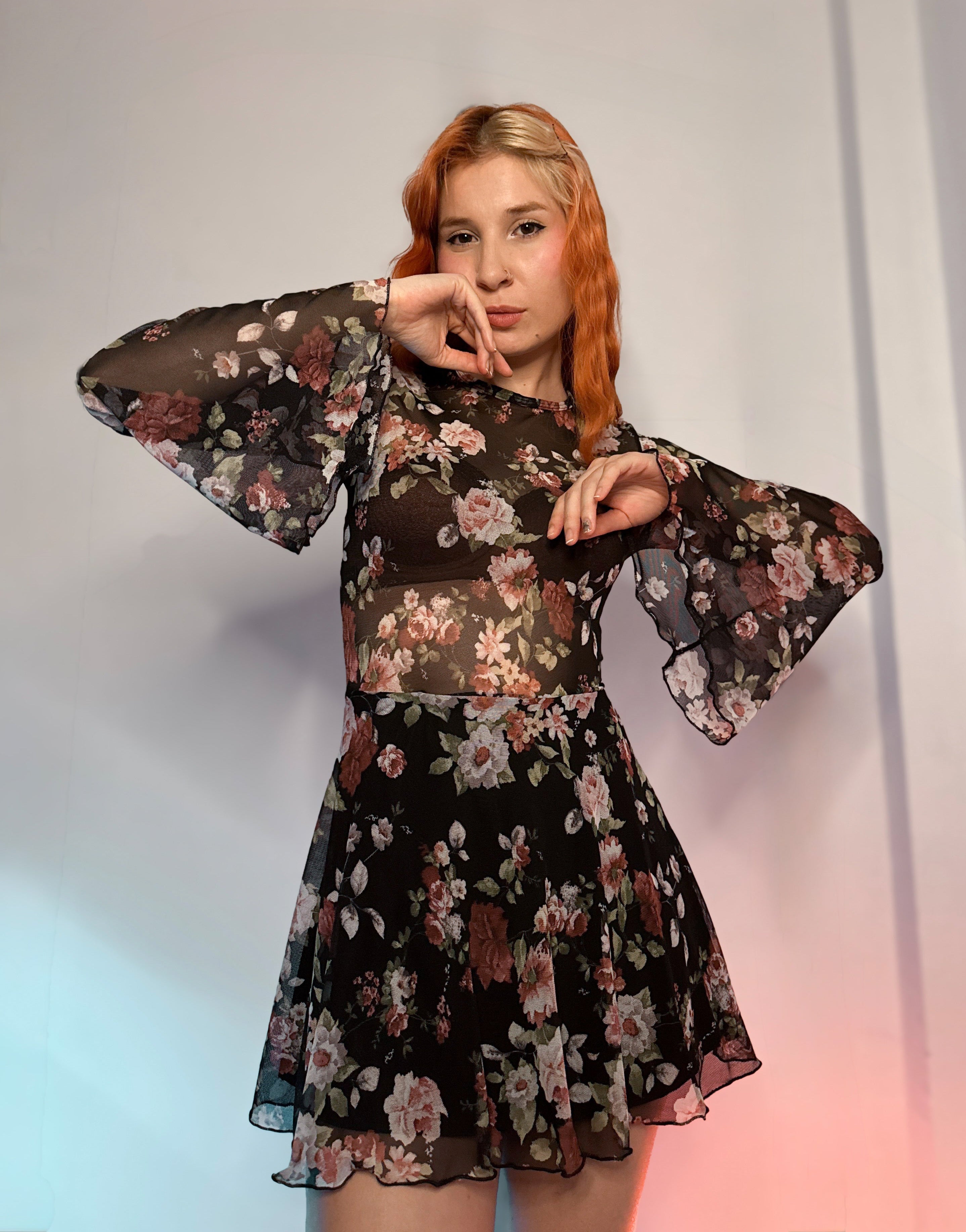 Skater Dress Witch Rose