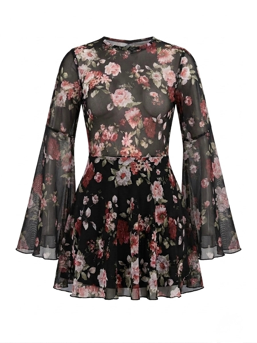 Skater Dress Witch Rose