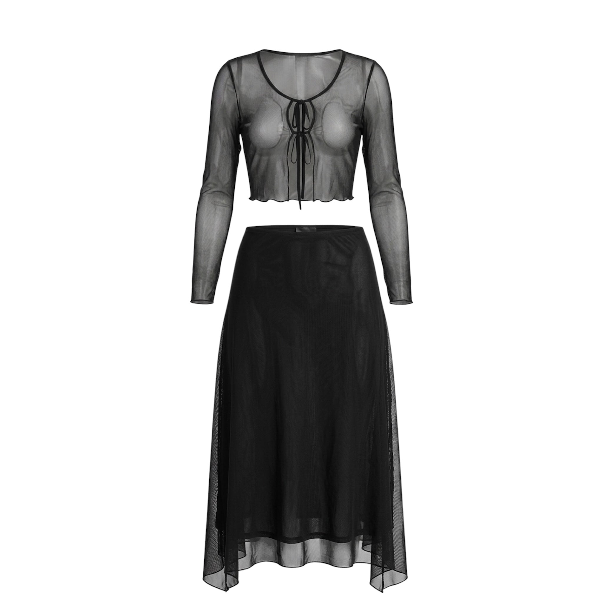 Set Skull Negro