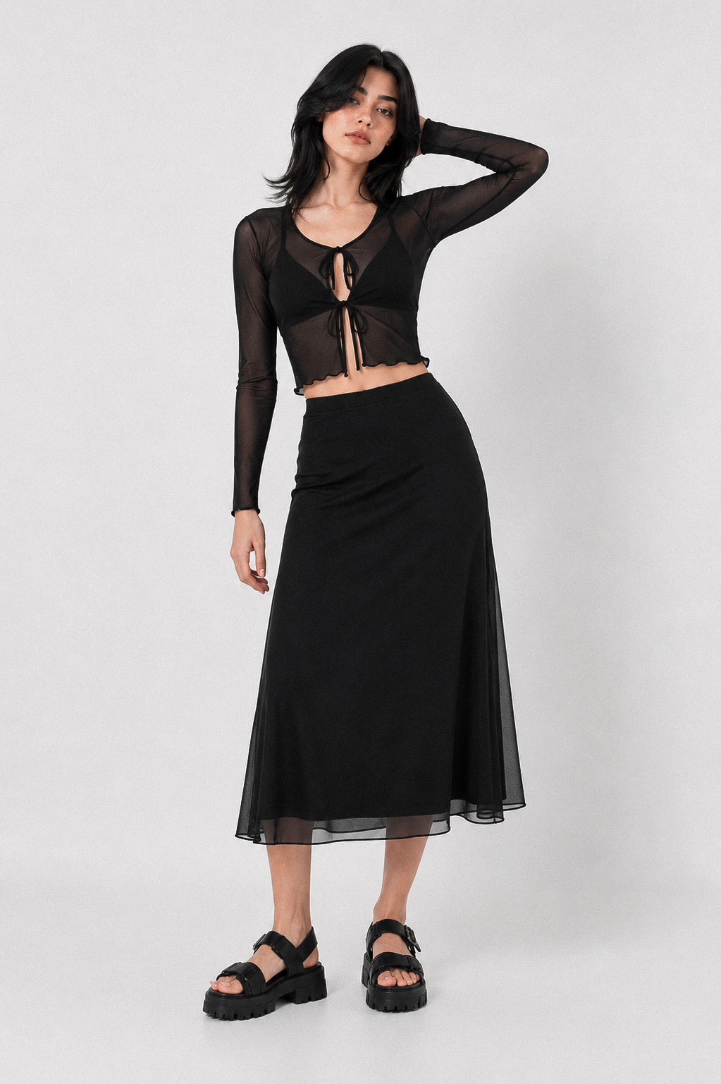 Set Skull Negro