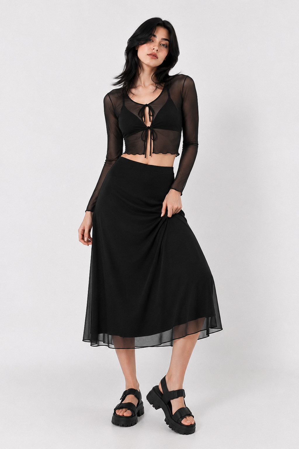 Set Skull Negro