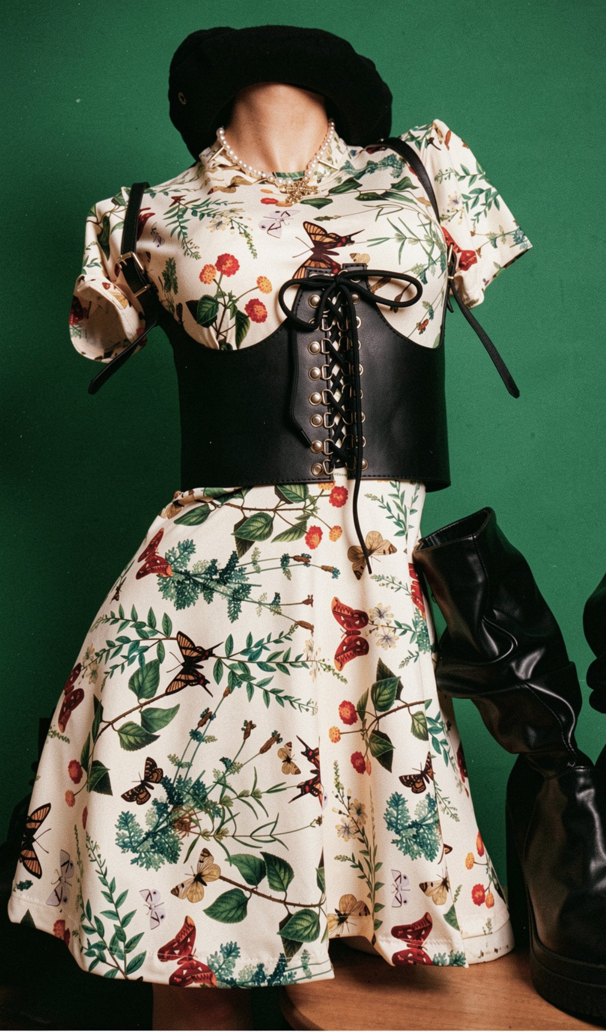 Vestido Básico Mariposa